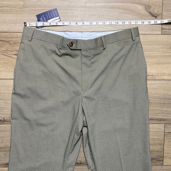 Ralph Ralph Lauren 36x29 Mens Comfort Flex Pant Khaki Brown Green - Picture 2 of 11